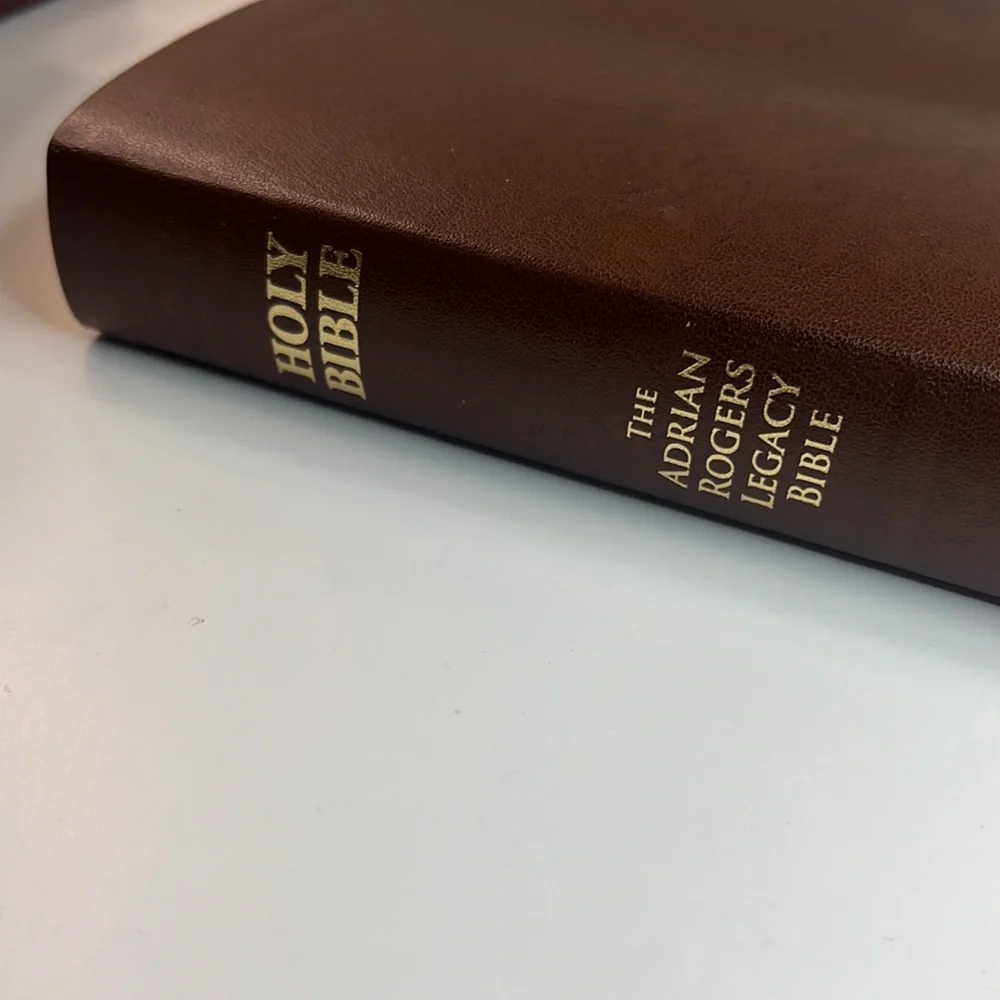 Coming soon:  The Adrian Rogers Legacy Bible | New King James Version (NKJV)